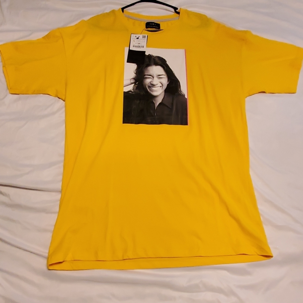 ZARA Men's Tee Shirt size large tall